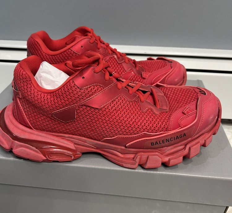 Balenciaga Track Trainer 3 Red size 10 US EU 43