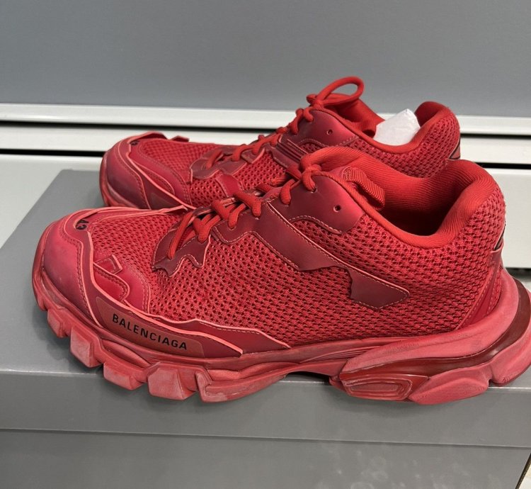 Balenciaga Track Trainer 3 Red size 10 US EU 43