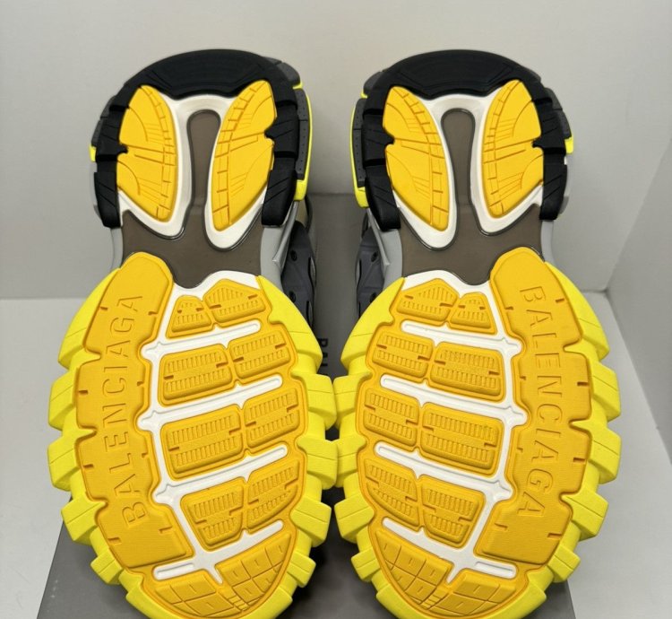 Balenciaga Track Trainer Yellow Grey