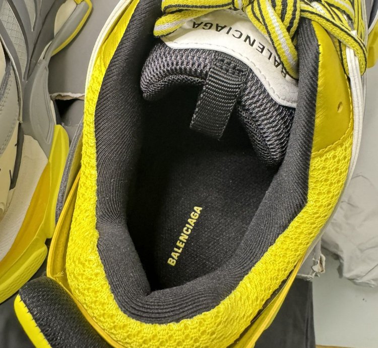Balenciaga Track Trainer Yellow Grey