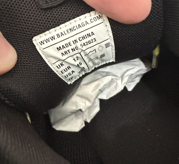 Balenciaga Track Trainer Yellow Grey