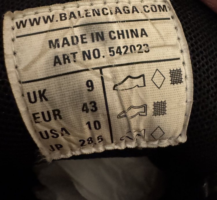 Balenciaga Track Triple Black