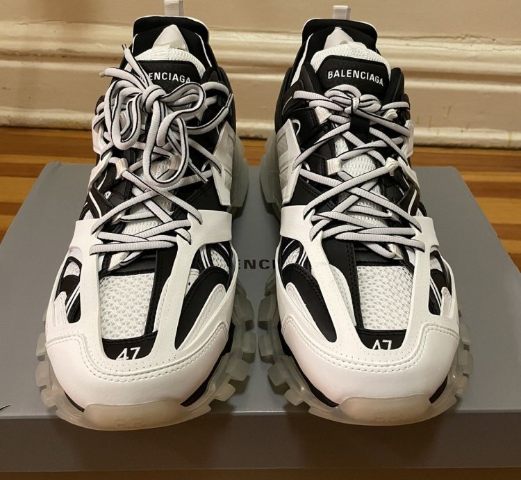 Balenciaga Track white black clearsole