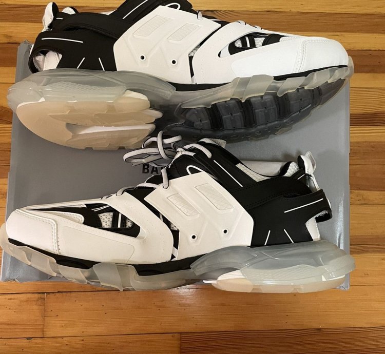 Balenciaga Track white black clearsole