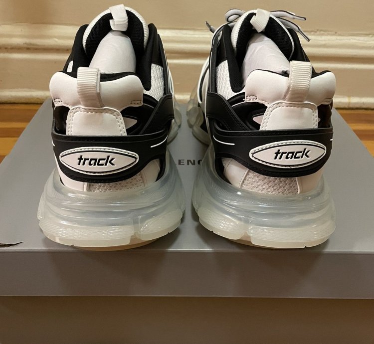 Balenciaga Track white black clearsole