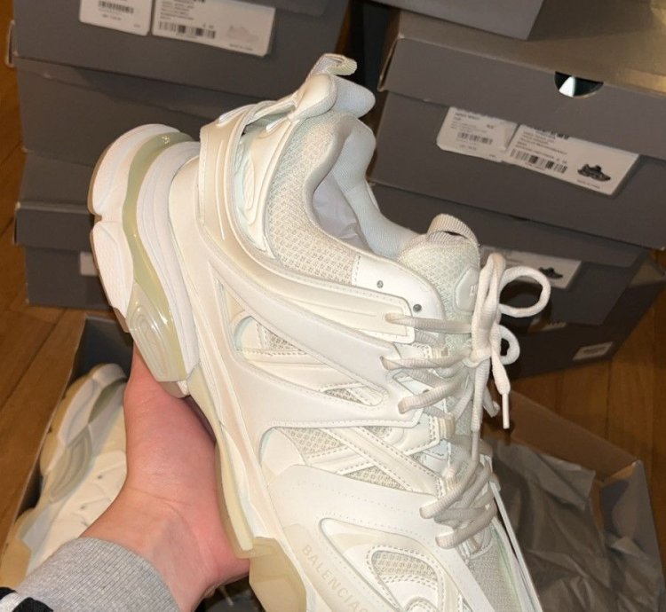 Balenciaga Track White Glow Size 47 (14US) NEW IN BOX