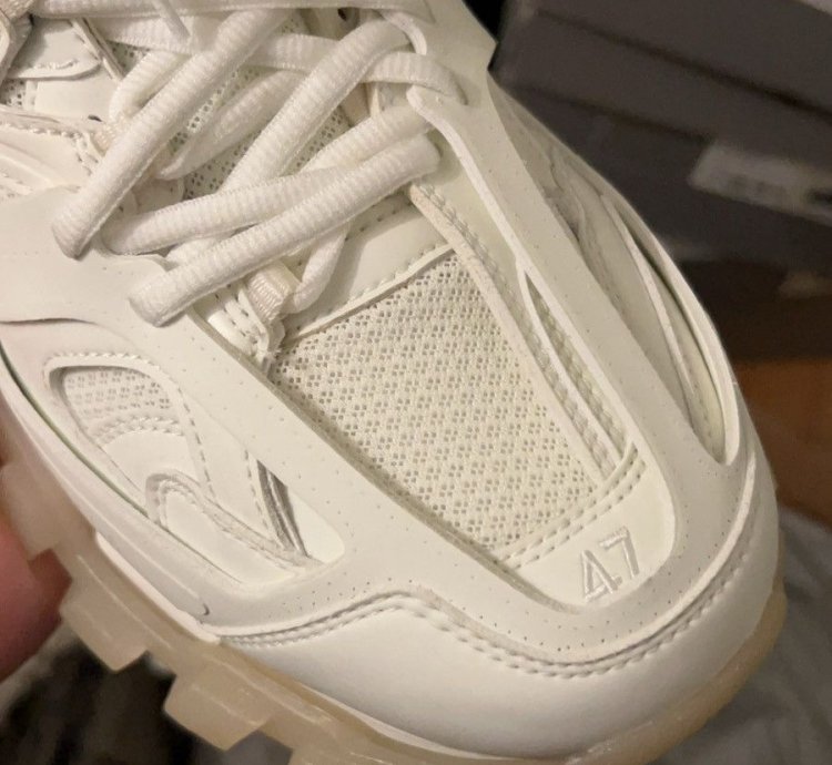 Balenciaga Track White Glow Size 47 (14US) NEW IN BOX