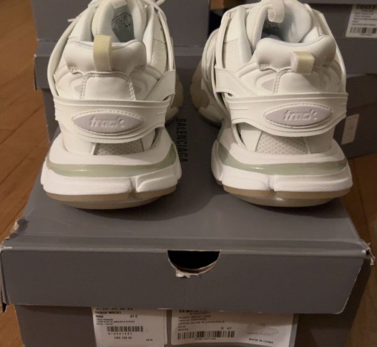 Balenciaga Track White Glow Size 47 (14US) NEW IN BOX