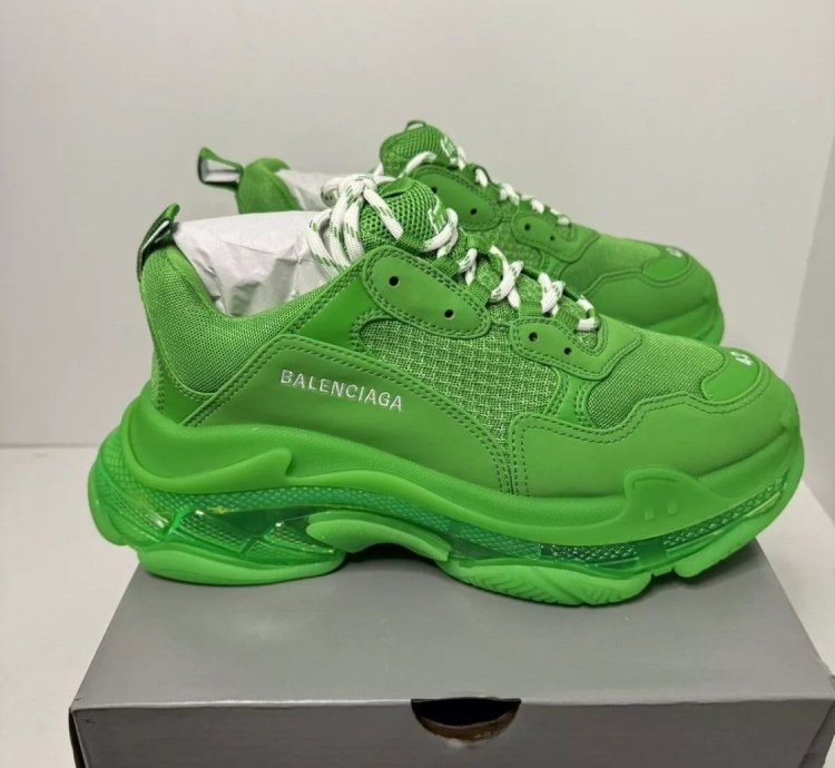 BALENCIAGA Triple Green Trainer Sneaker