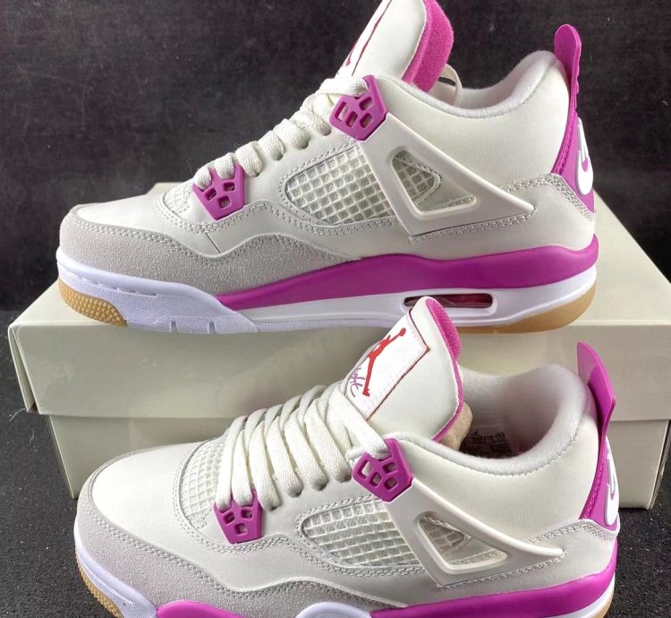 Nike SB x Air Jordan 4 " White Pink "
