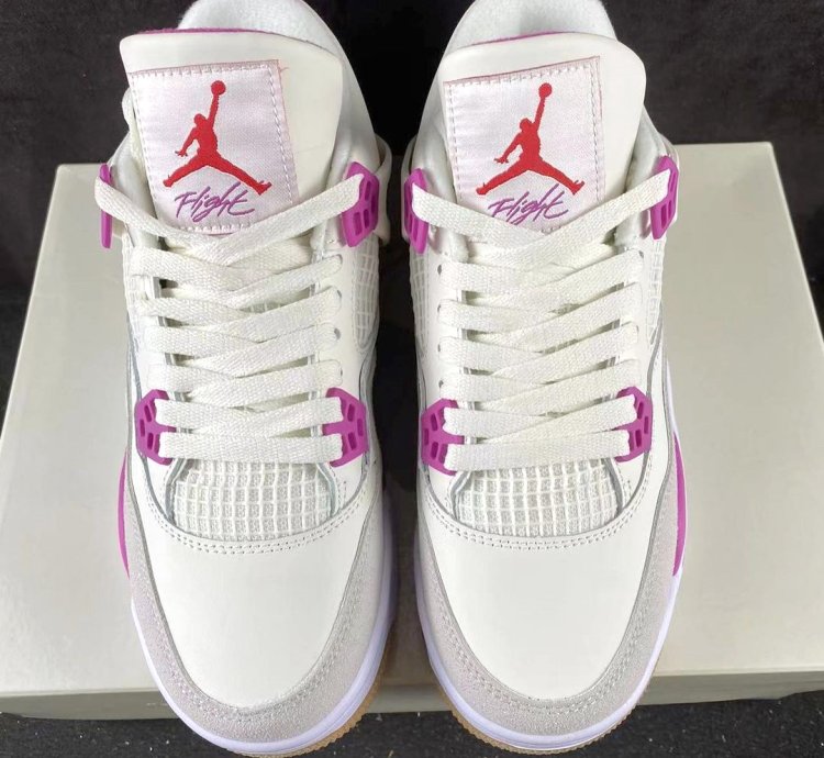 Nike SB x Air Jordan 4 " White Pink "