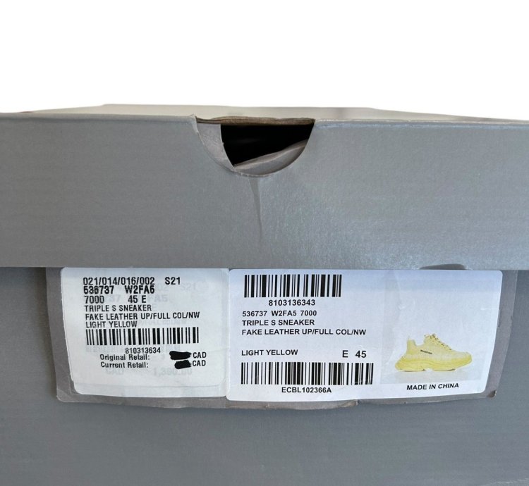 Balenciaga Triple Neon Yellow