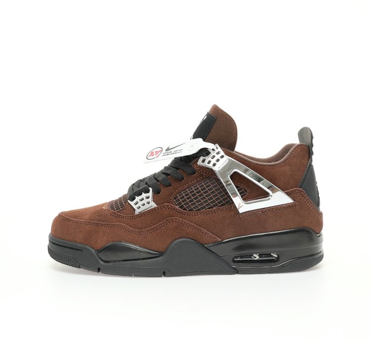 Nike Air Jordan 4 Retro " Silver Brown " -