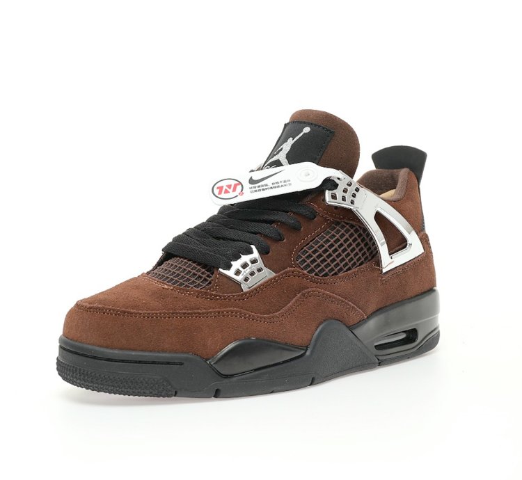 Nike Air Jordan 4 Retro " Silver Brown " -