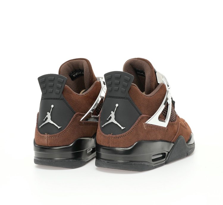 Nike Air Jordan 4 Retro " Silver Brown " -