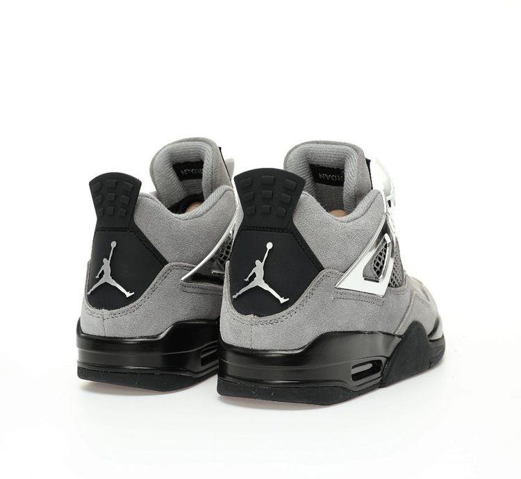 Nike Air Jordan 4 Retro " Iron Neutral Grey Silver " 308497 - 409