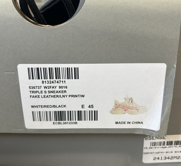 Balenciaga Triple Sneaker DIY Metal