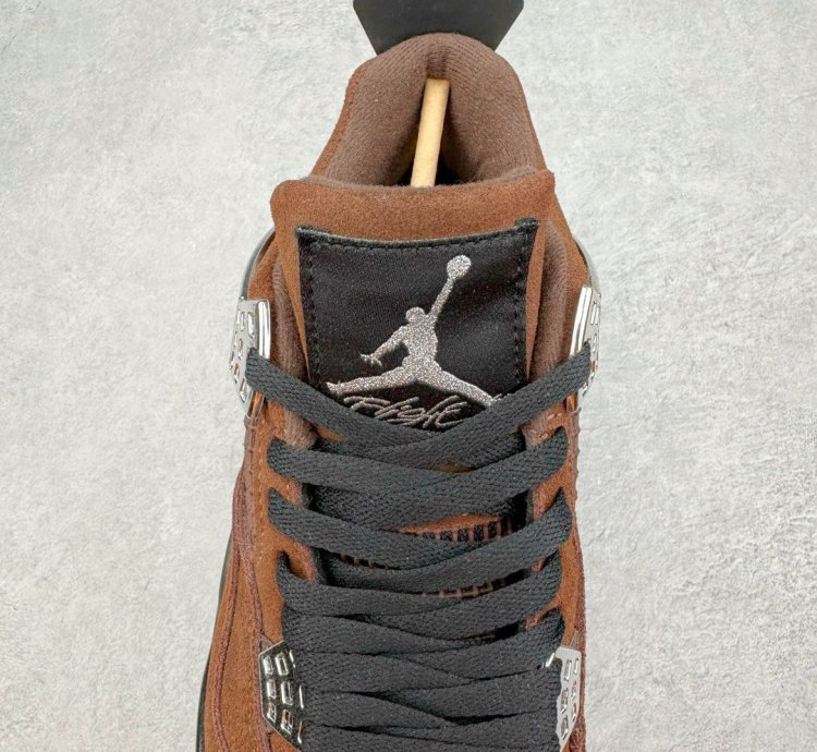 Nike Air Jordan 4 Retro " Silver Brown "