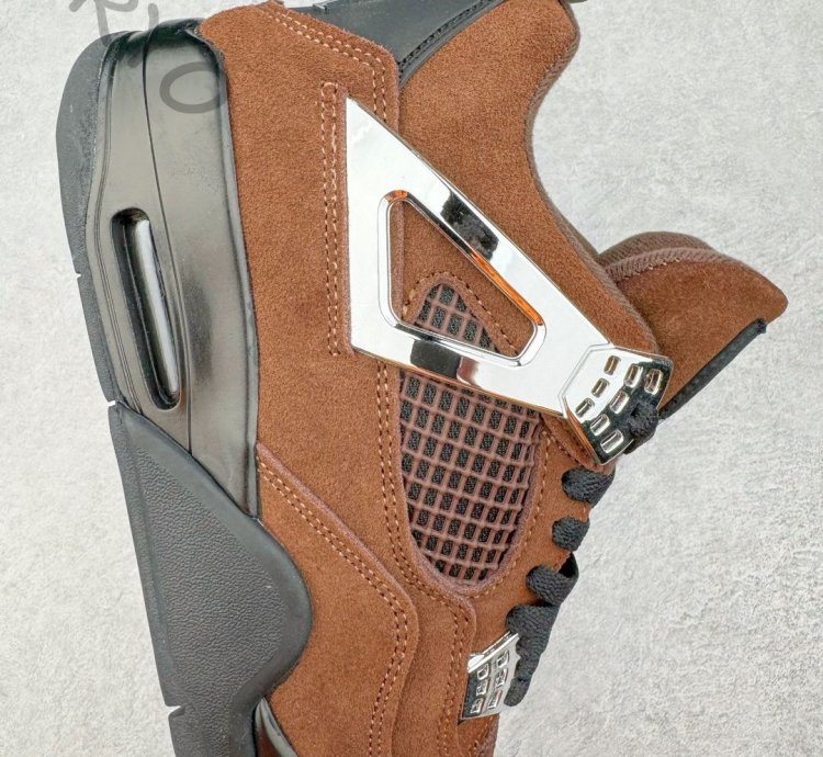 Nike Air Jordan 4 Retro " Silver Brown "