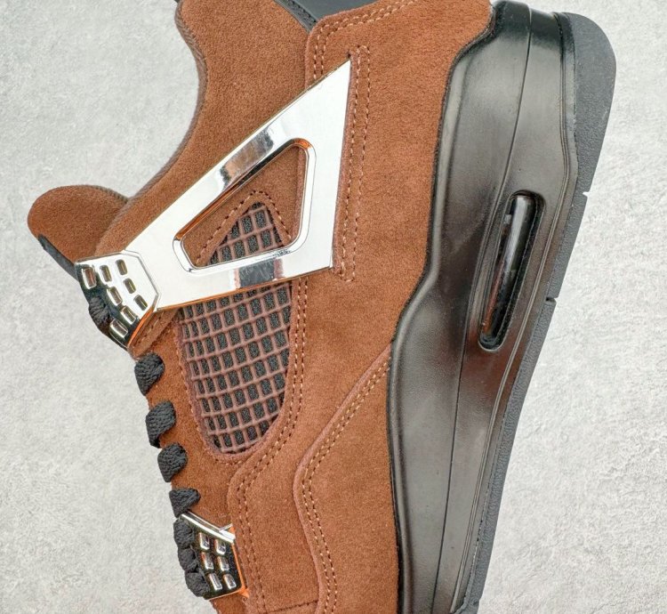 Nike Air Jordan 4 Retro " Silver Brown "