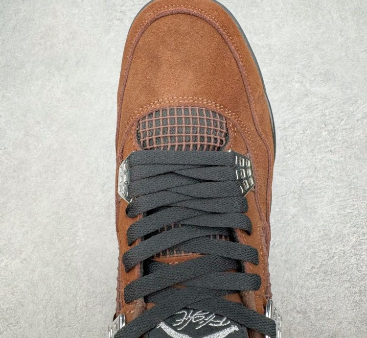 Nike Air Jordan 4 Retro " Silver Brown "