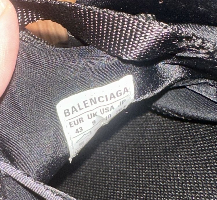 Balenciaga Tyrex Racing Shoes Sneakers Black