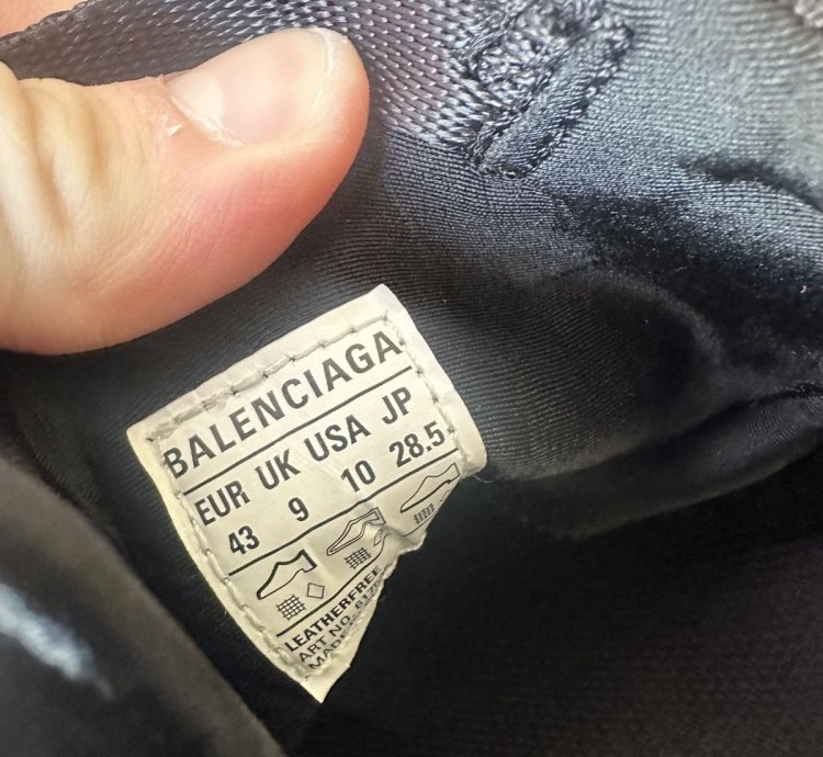 Balenciaga Tyrex Racing Shoes Sneakers Black