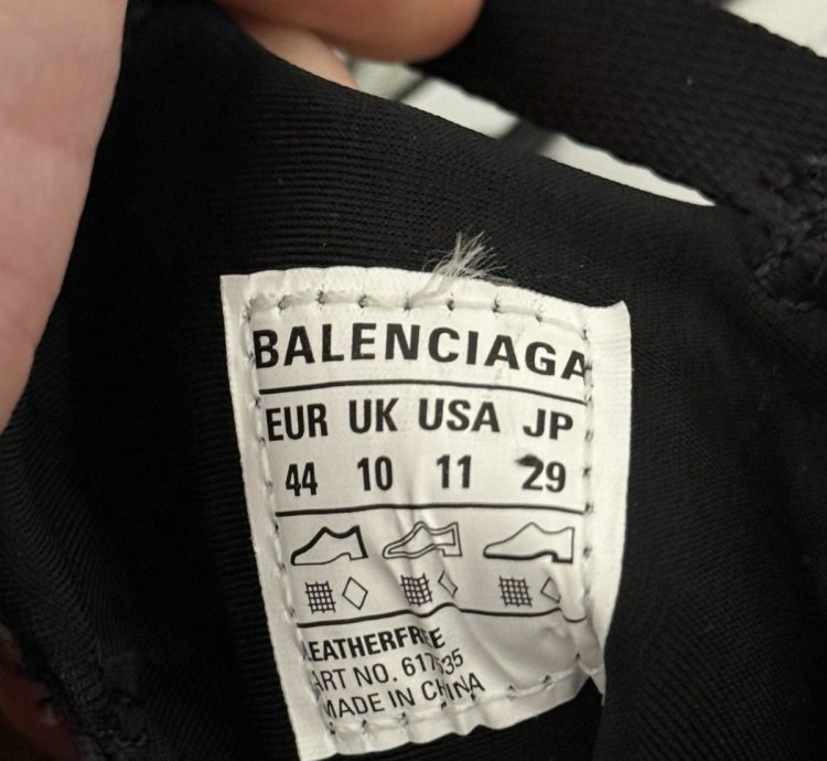 Balenciaga Tyrex Sneaker Silver Black