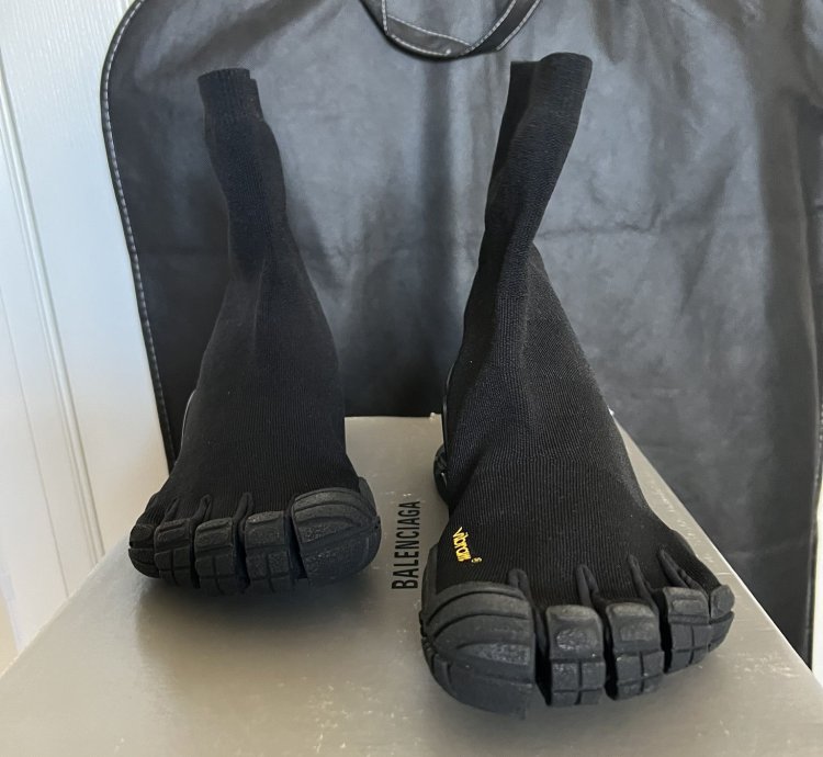 Balenciaga Vibram Five Finger Toe Shoes Size 42