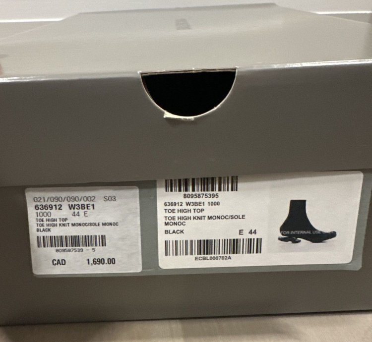 Balenciaga Vibram Five Fingers High-top Sneaker