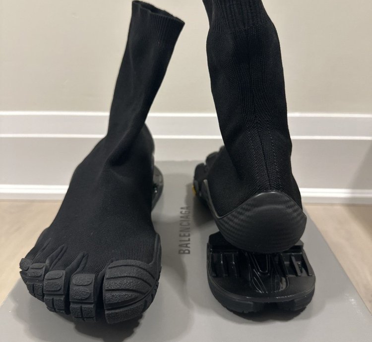 Balenciaga Vibram Five Fingers High-top Sneaker