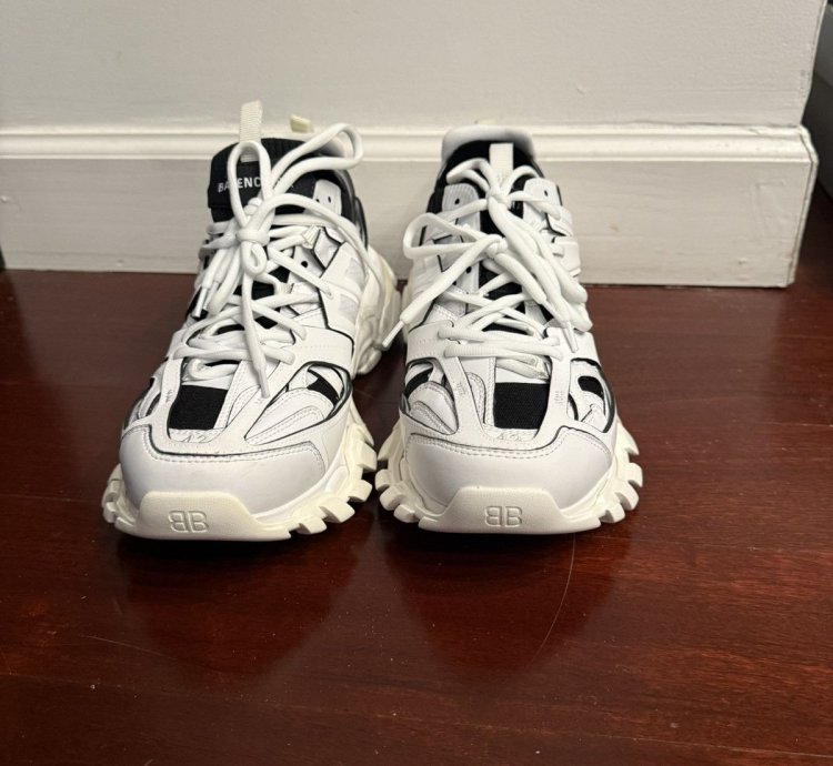 Balenciaga white Track Runner