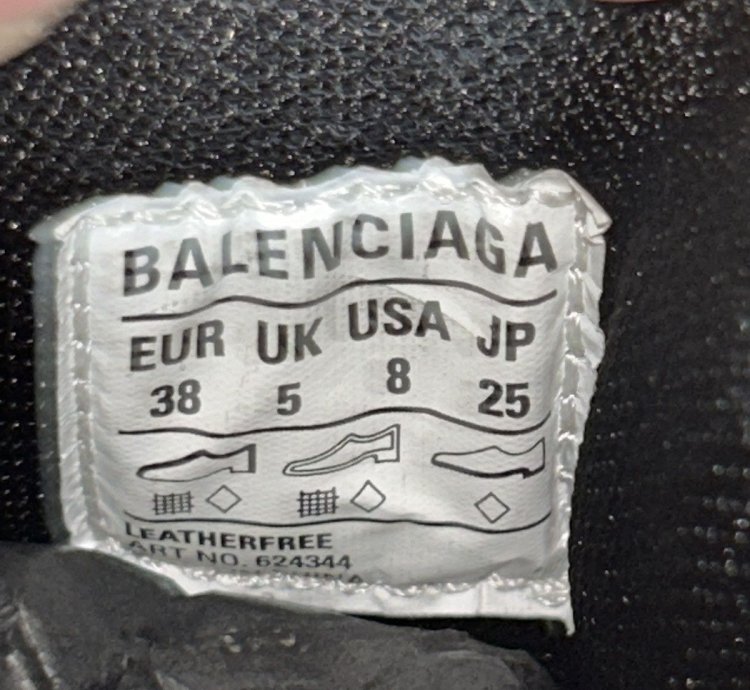 Balenciaga Womens Drive Sneaker Triple Black
