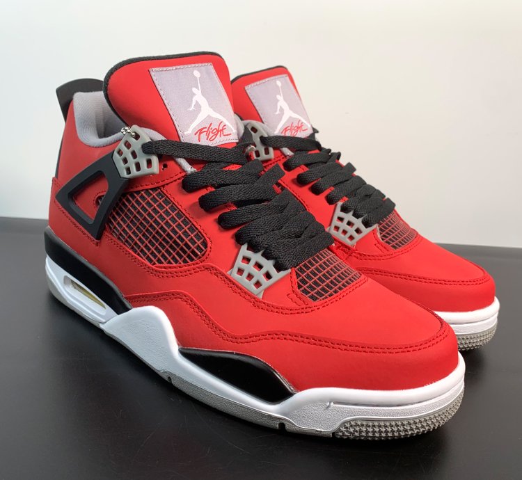 Jordan 4 Retro " Toro Bravo " Red