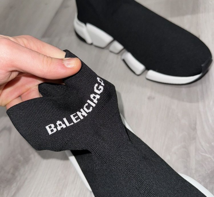 Black Balenciaga Speed LT Sneaker