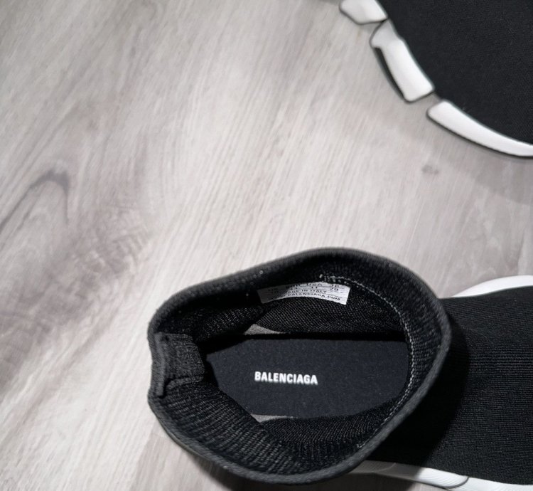 Black Balenciaga Speed LT Sneaker