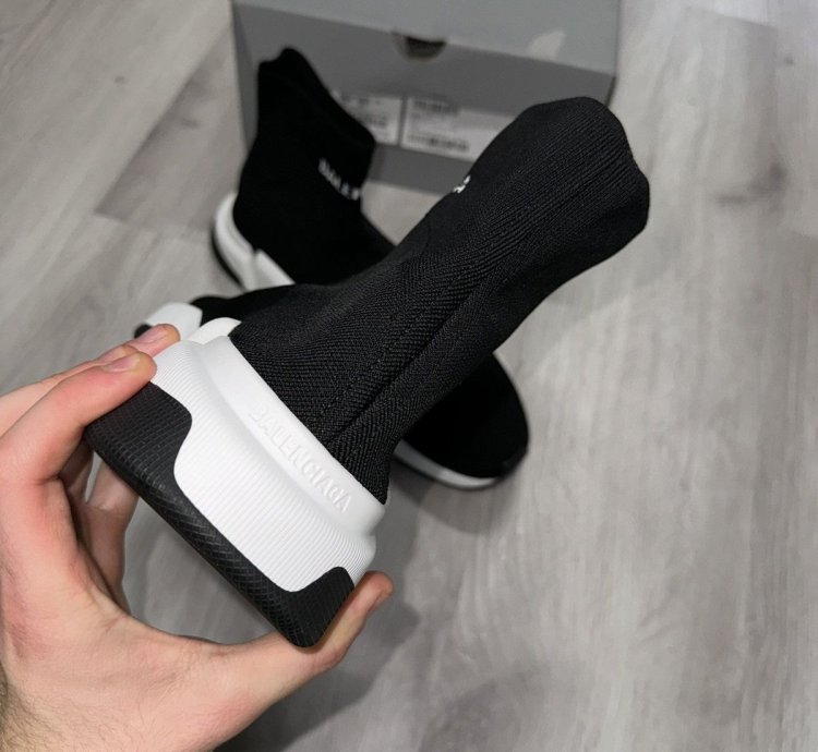 Black Balenciaga Speed LT Sneaker