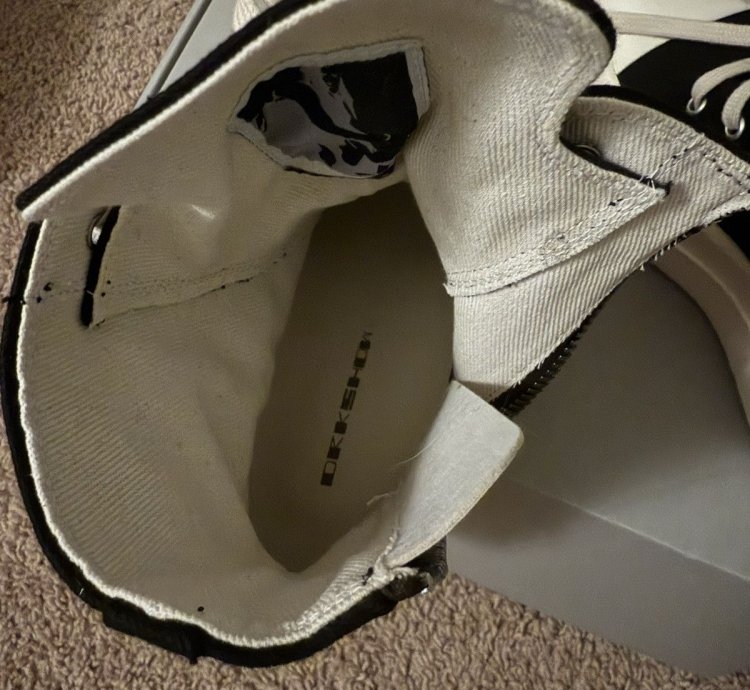 Black Mega Bumper Sneaker Rick owens