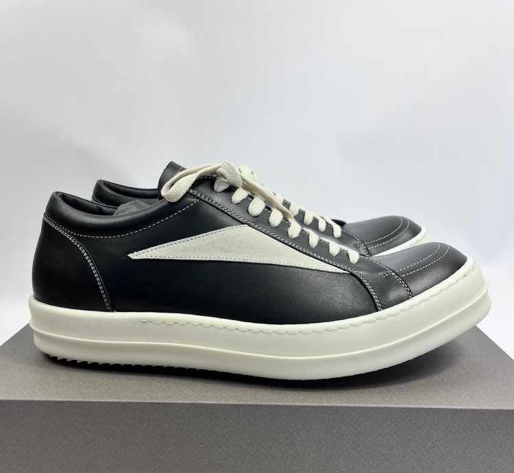 Black Milk Leather Vintage Sneakers