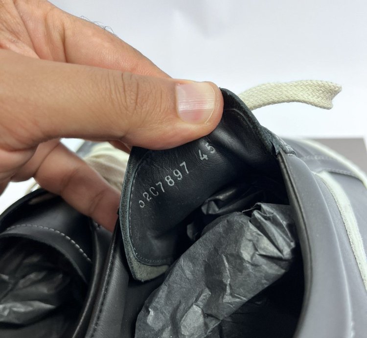 Black Milk Leather Vintage Sneakers