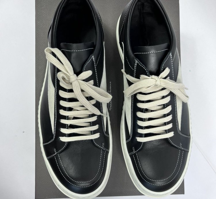 Black Milk Leather Vintage Sneakers