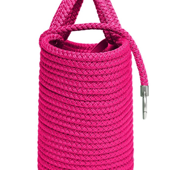 Balenciaga Small Ibiza Woven Basket Bag