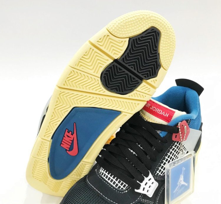 Nike Air Jordan 4 Union ' Off-NOIR '