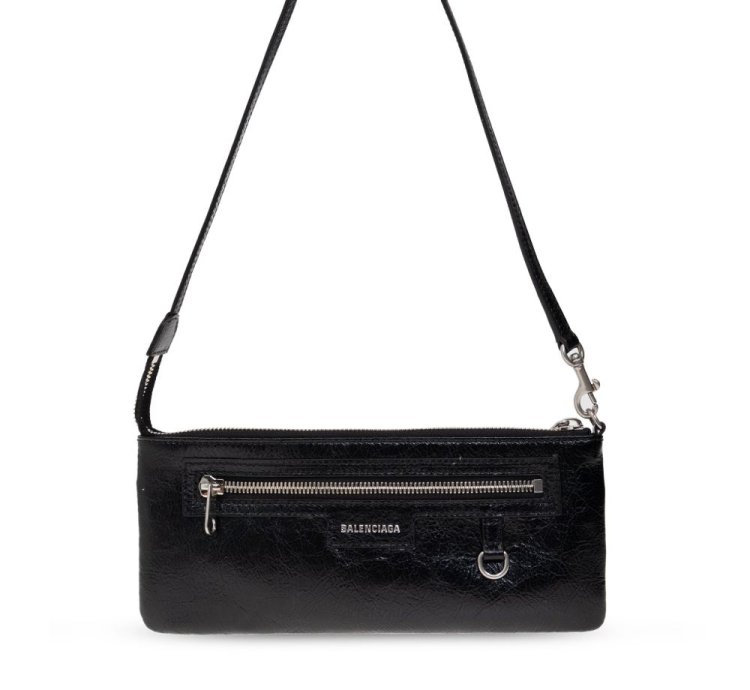 Balenciaga logo Print Shoulder Bag