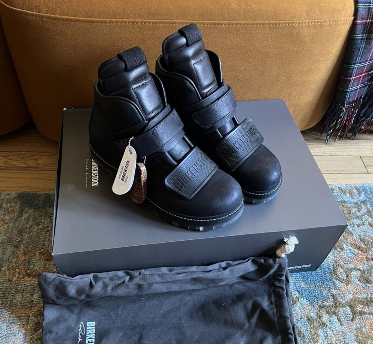 BNIB Rick Owens Birkenstock runway Hancock Rotterhiker