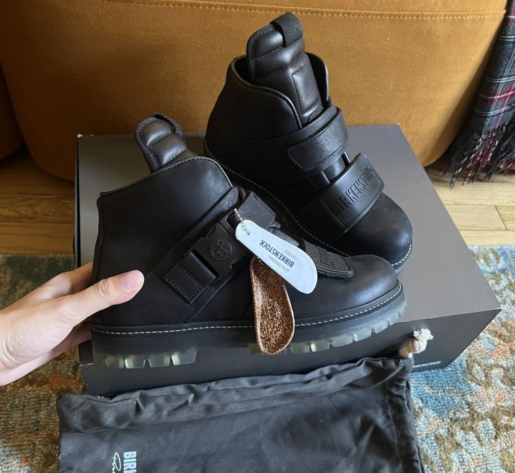 BNIB Rick Owens Birkenstock runway Hancock Rotterhiker