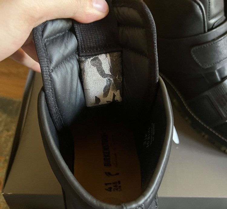 BNIB Rick Owens Birkenstock runway Hancock Rotterhiker