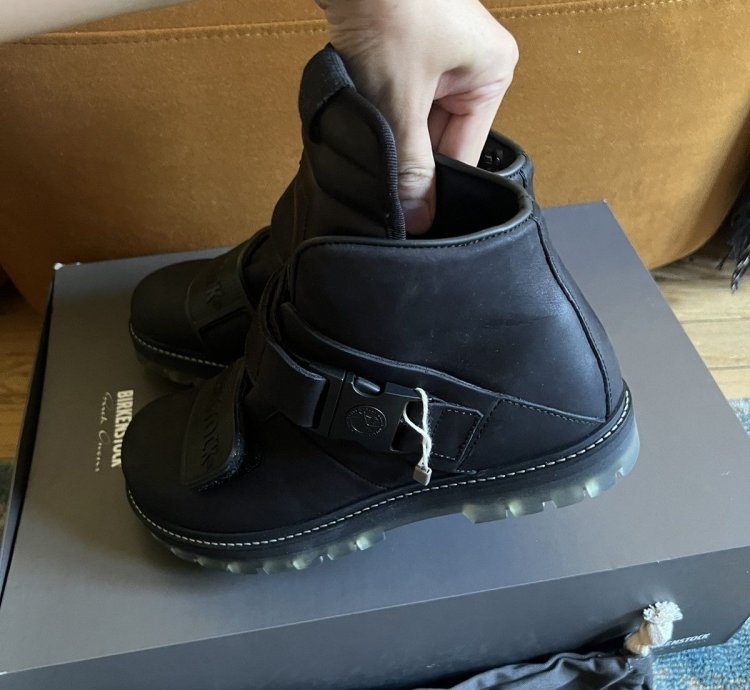 BNIB Rick Owens Birkenstock runway Hancock Rotterhiker