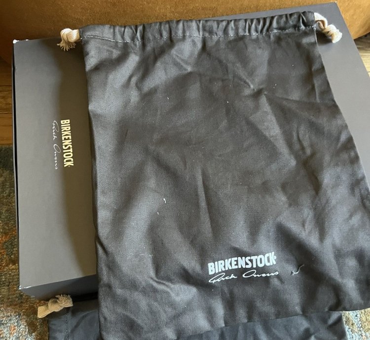 BNIB Rick Owens Birkenstock runway Hancock Rotterhiker