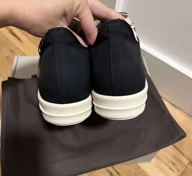BNIB Rick Owens Ramones Low top sneakers 2023